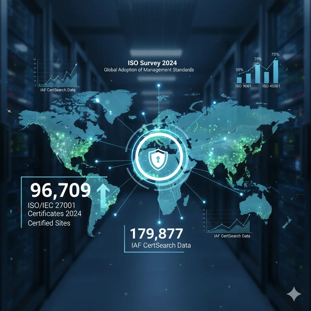 ISO 27001 Certifications Nearly Double in 2024 as Global Organizations Prioritize Cybersecurity